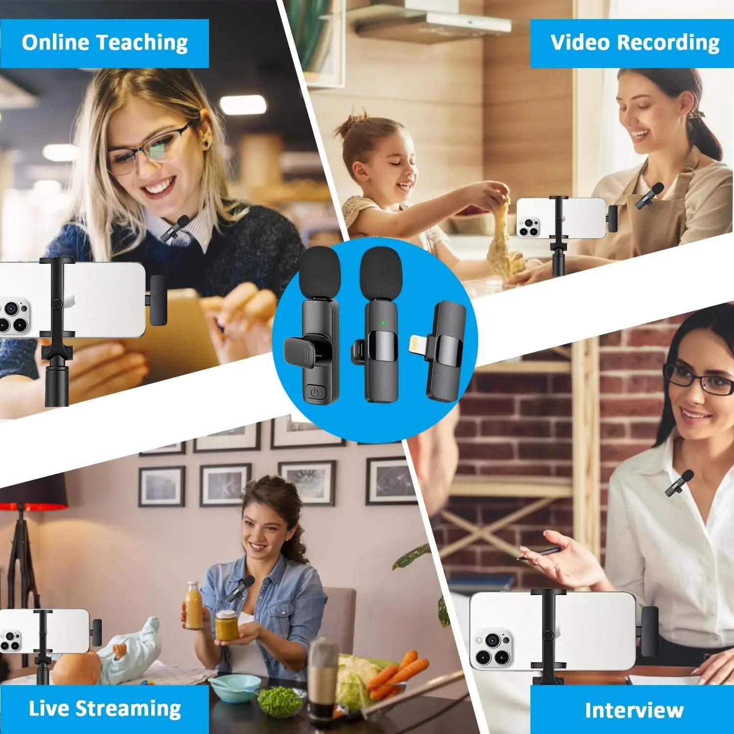 New Wireless Lavalier Microphone