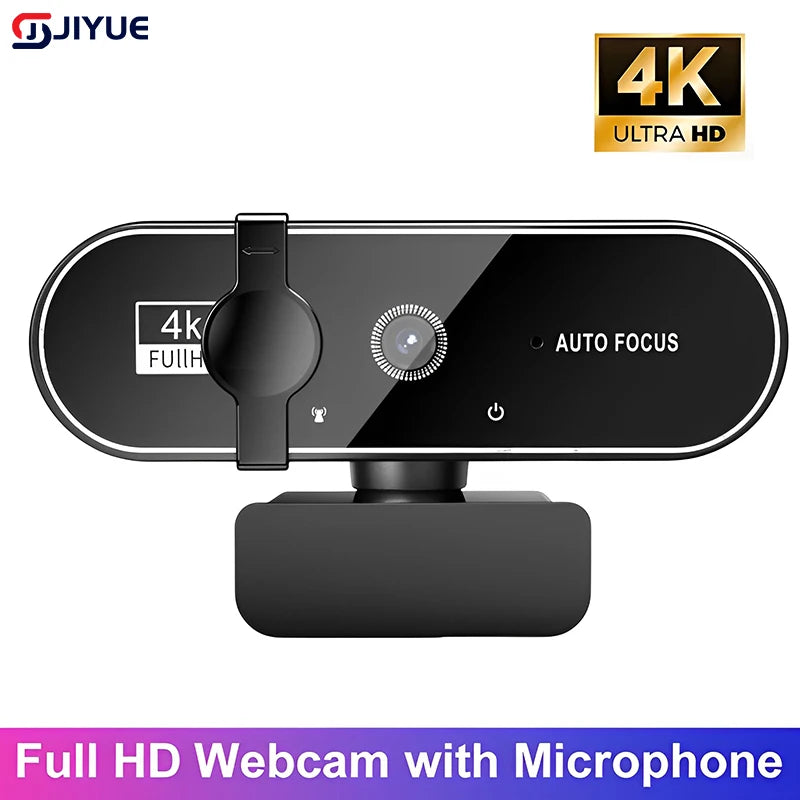 4K Webcam Video Camera 2K Autofocus Streaming