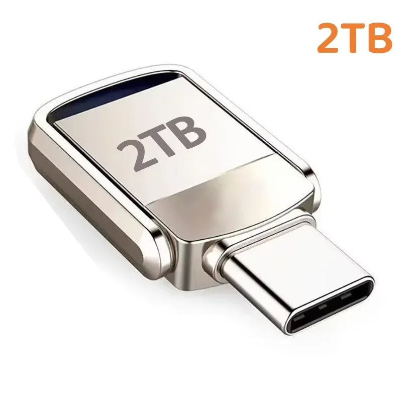 USB Flash Drive 2TB  3.2 Type C PenDrive