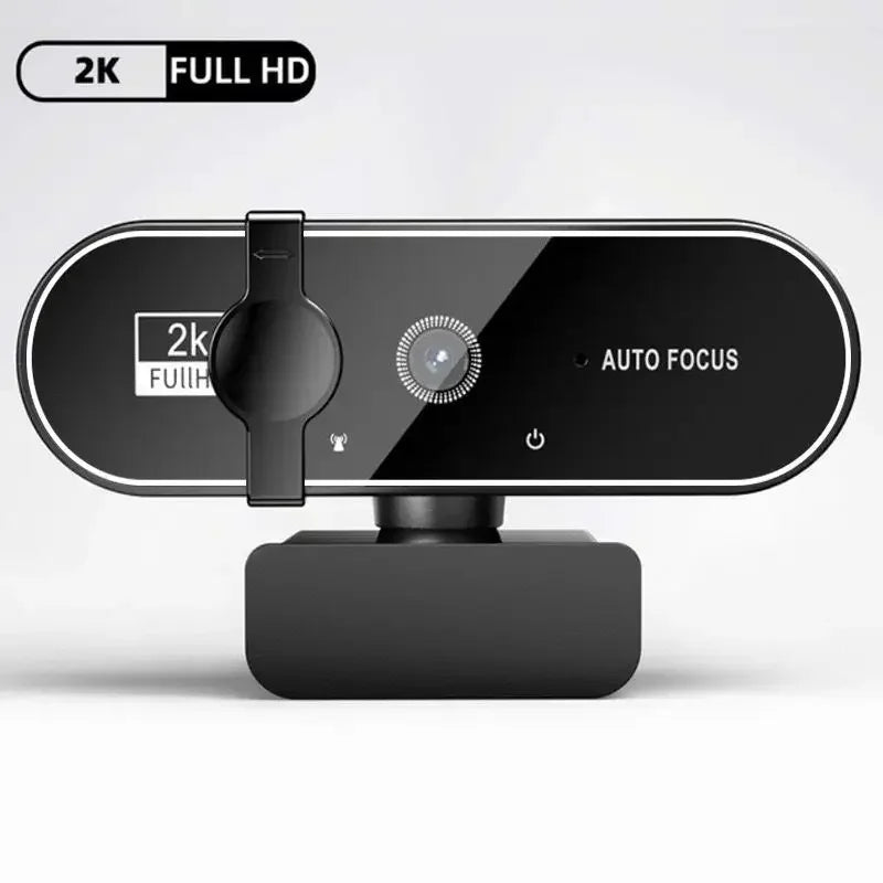 4K Webcam Video Camera 2K Autofocus Streaming