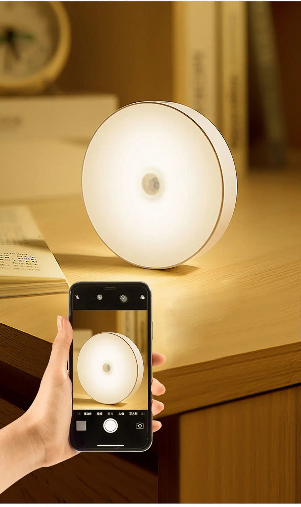 Motion Sensor Light USB Rechargeable