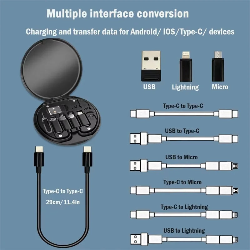 Portable Multi-functional Data Cable