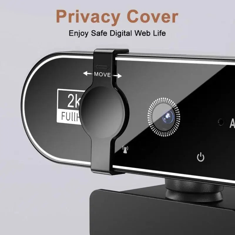 4K Webcam Video Camera 2K Autofocus Streaming