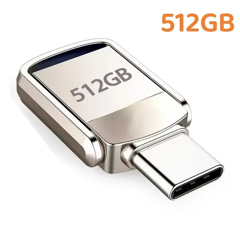 USB Flash Drive 2TB  3.2 Type C PenDrive